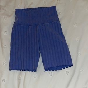 Aerie Offline ruffled bike shorts